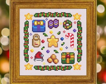 Stardew Valley Christmas - Cross Stitch Pattern - Digital PDF Instant Download