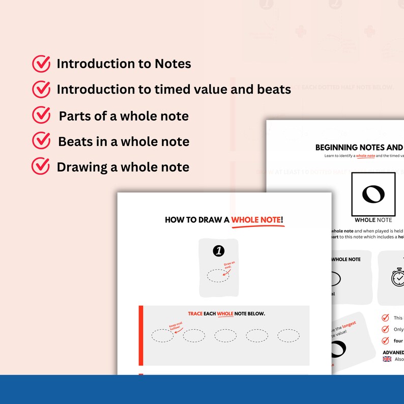 Wholenote Worksheet.pdf Music Theory| Whole Note About Page | Piano Lesson | Private Music ...