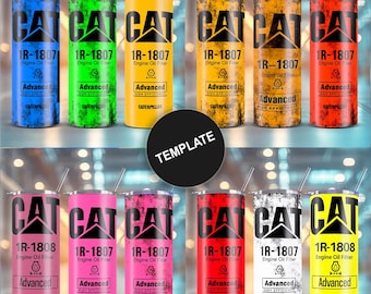 Tumbler Wrap - Cat - 20 oz, straight tumbler wrap, digital download PNG HIGH QUALITY