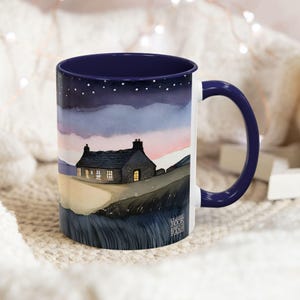 Jane Eyre Accent Coffee Mug - Charlotte Bronte Tea Cup - Literary Gift - Romantic Victorian Literature Lover Present - Dreamy Reader Mug