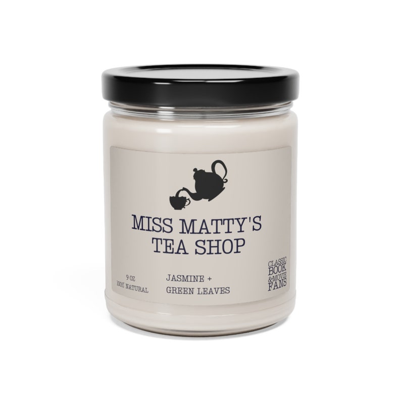 ClassicBookFans Miss Matty's Tea Shop Candle - Thumbnail 2