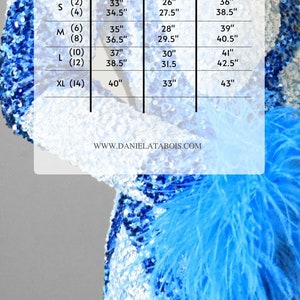 Blue Sequin Swirl Ostrich Feather Backless Mini Dress Women Sequin Dress Birthday Party Sequin Dress image 4