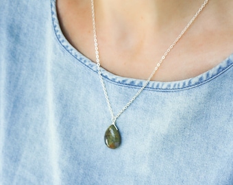 Rhyolite Necklace for Peace and Acceptance