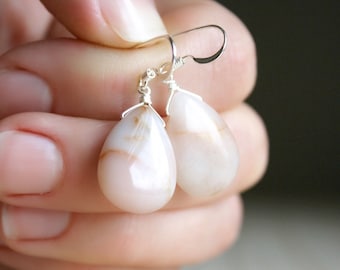 Oregon Jasper Earrings for Grounding and Strength