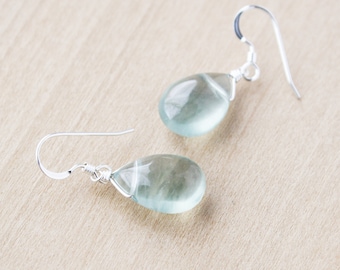 Natural Fluorite Earrings for Clarity and Focus
