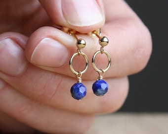 Lapis Lazuli Studs for Heightened Creativity and Speaking your Truth