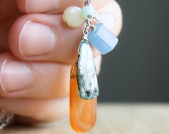 Crystal Collection Pendant Necklace for Radiant Positive Energy NEW