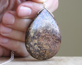 Bronzite Necklace for Promoting Self Esteem and Resolving Unsettled Emotions