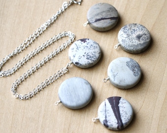 Natural Jasper Necklace for Introspection and Guidance