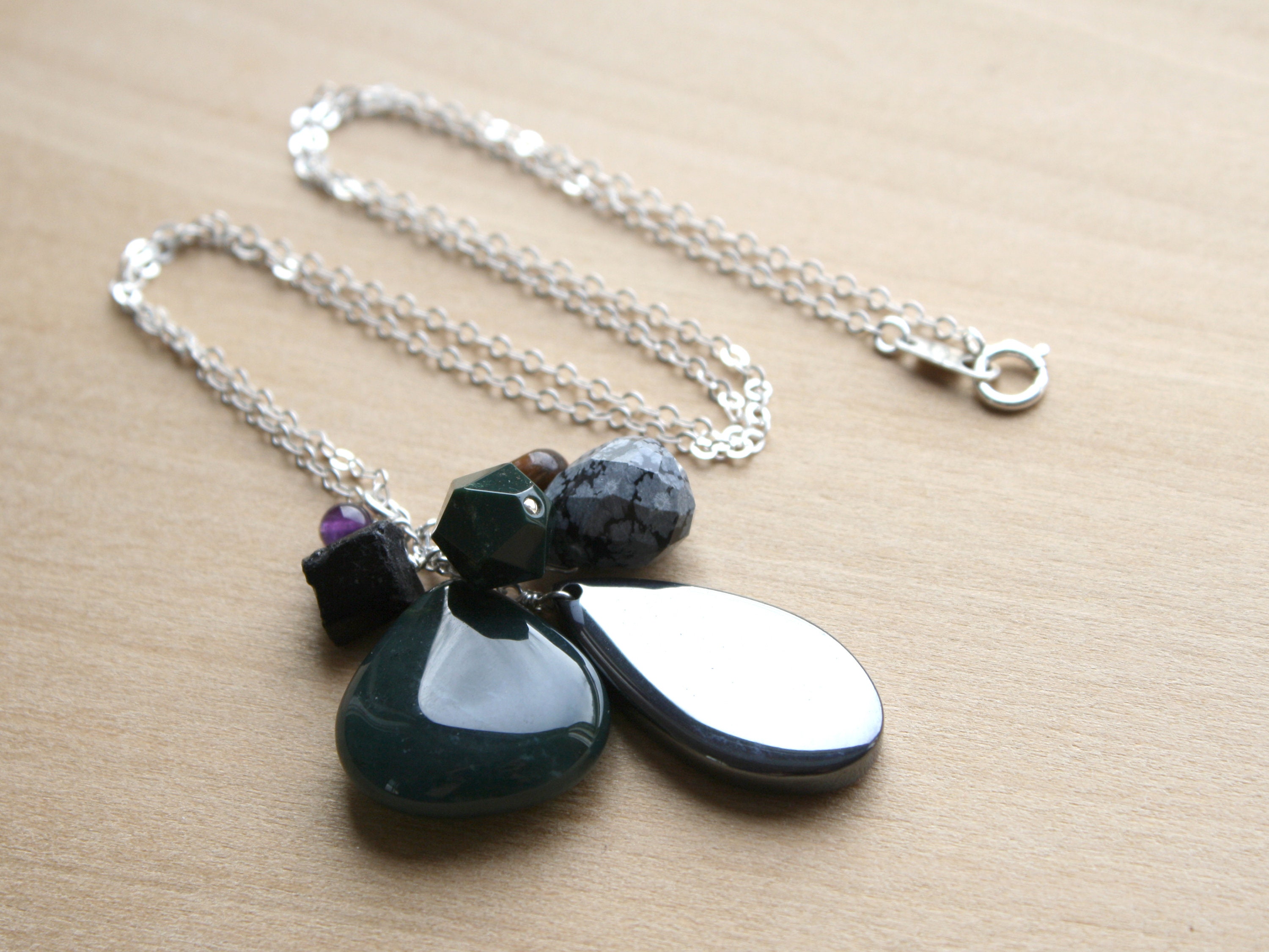 Personal Intention Necklace for Negative Energy Protection and Anxiety