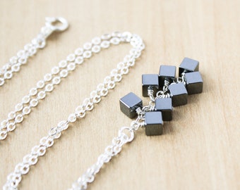 Hematite Necklace for Anxiety Relief and Boosting Self Esteem