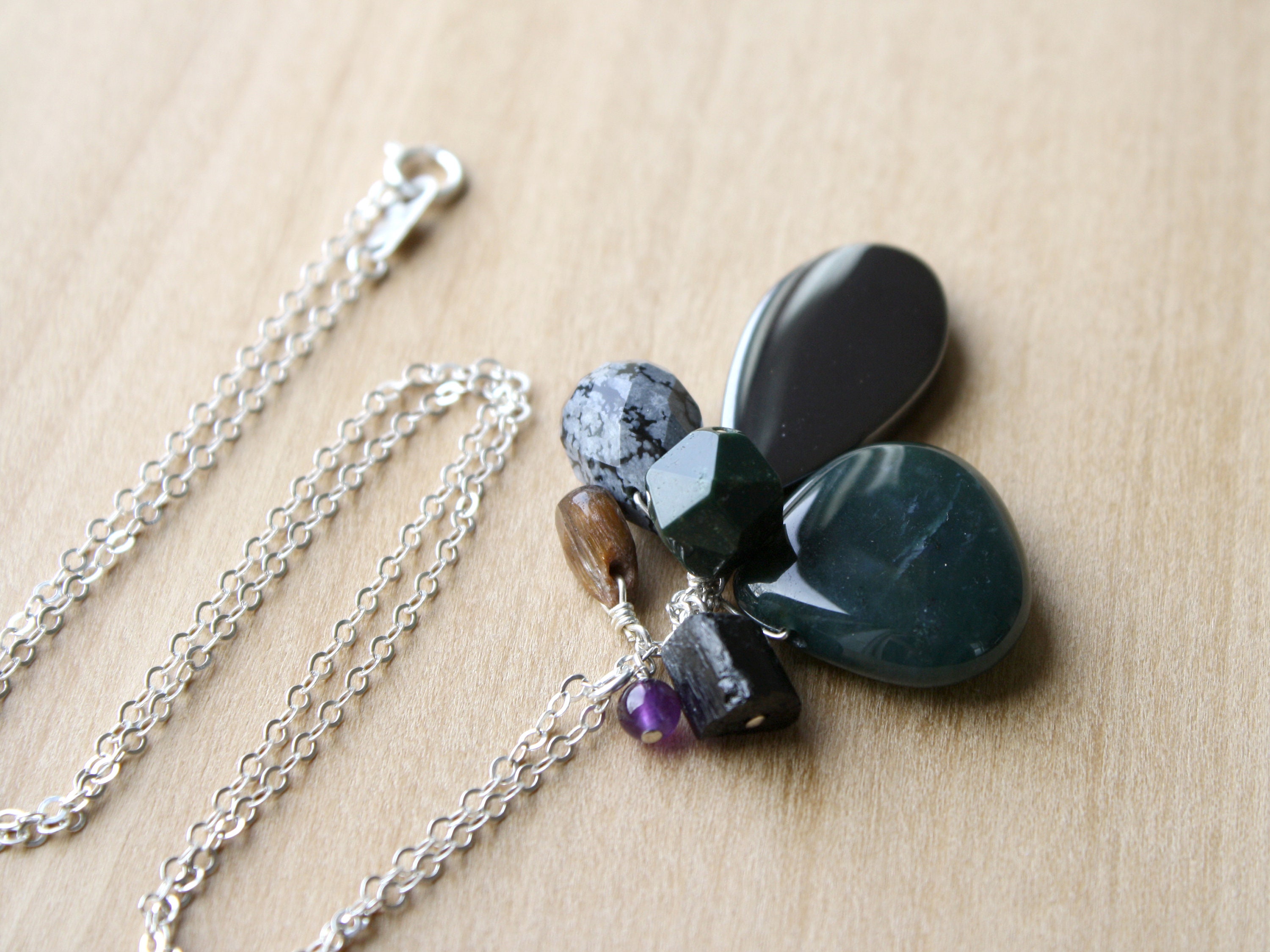 Personal Intention Necklace for Negative Energy Protection and Anxiety