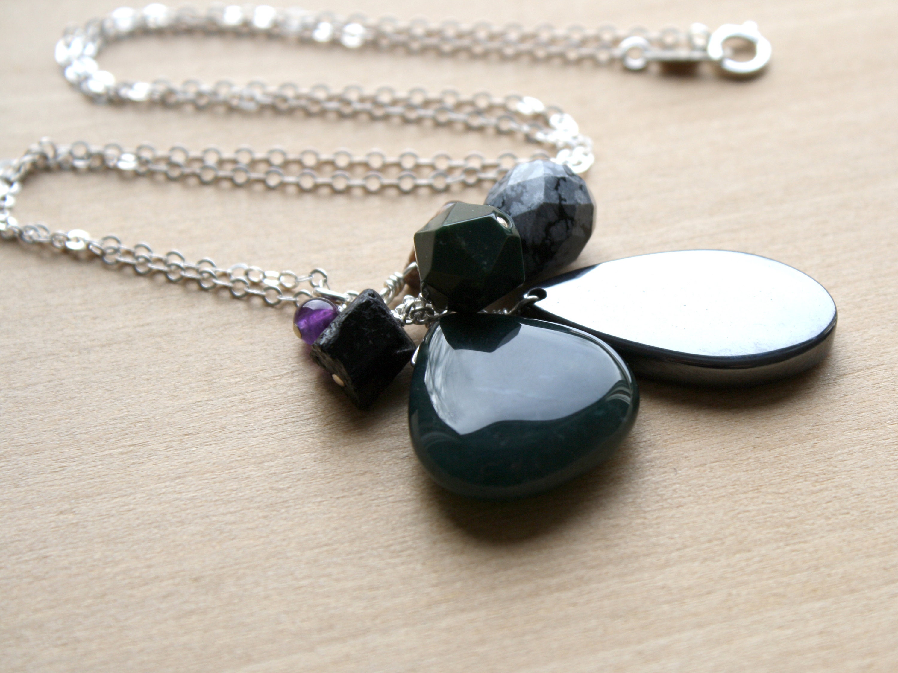 Personal Intention Necklace for Negative Energy Protection and Anxiety