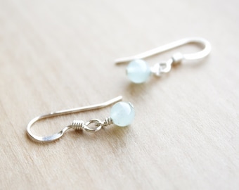Green Aventurine Earrings for Prosperity and Heart Cleansing