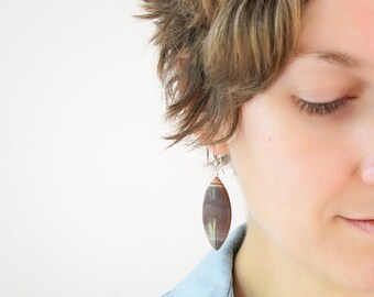 Rainbow Onyx Earrings for Strength and Inner Power