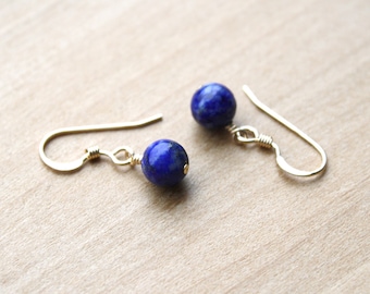 Lapis Lazuli Earrings for Harmonizing Conflict and Reveals Inner Truth