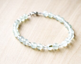 Natural Prehnite Bracelet for Inner Peace and Harmony
