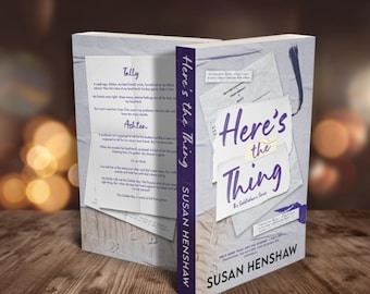 Signed paperback: Here's the Thing