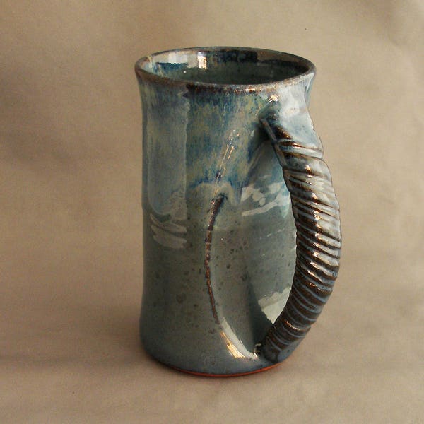 Hand warmer Mugs, Snuggle Mugs, Drinkware, Pottery, Stoneware, Ceramic, Wheel Thrown, Hand Made