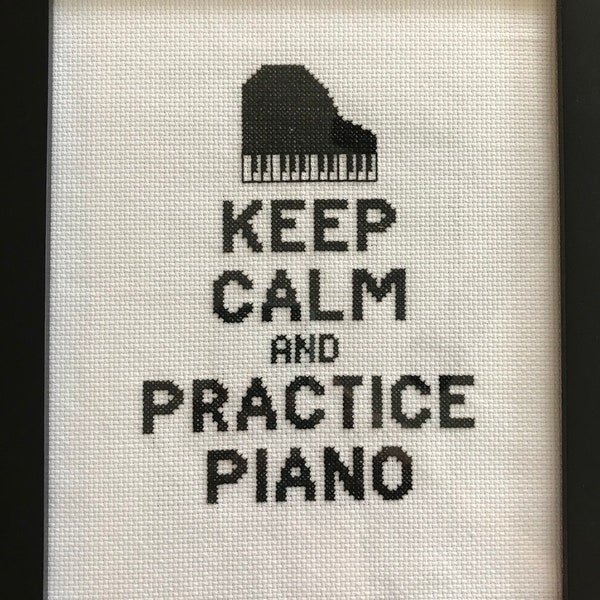Keep Calm Embroidery - Etsy