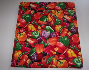 Microwave Potato Bag Mixed Peppers Pouch Sack Handmade Kitchen Utensil All Cotton Gift Kitchen Decor