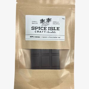 Tableta de chocolate artesanal — Cacao de origen único de Granada, regalo de chocolate vegano, del grano a la tableta, sin lácteos, sin soja (paquete de 3)