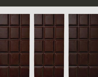 Caja de regalo de chocolate negro gourmet - Surtido artesanal del grano a la tableta (juego de 3)