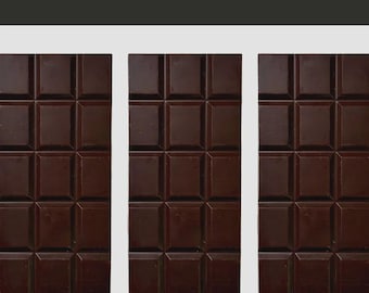Chocolate negro vegano 70% - Origen único, elaborado artesanalmente (paquete de 3)