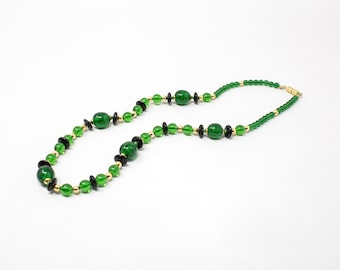 Collier Créateur Vintage Verre De Murano Années 80 - Bijou De Qualité - Occasion