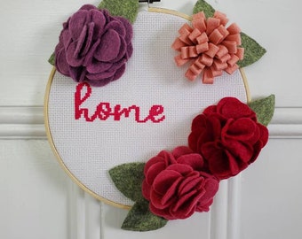 Home is where the heart is wall hanging