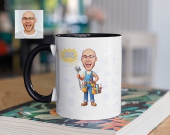 Personalized Mug for Plumber, Mug for Father's Day Gift, Best Gift for Dad