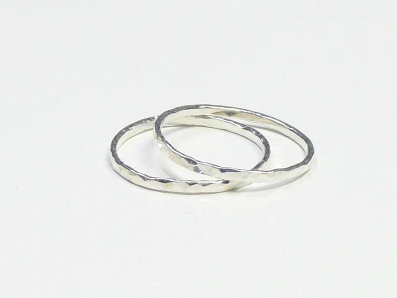 thin sterling silver band