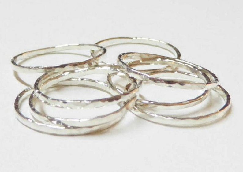 925 sterling silver stacking ring, Sterling silver band