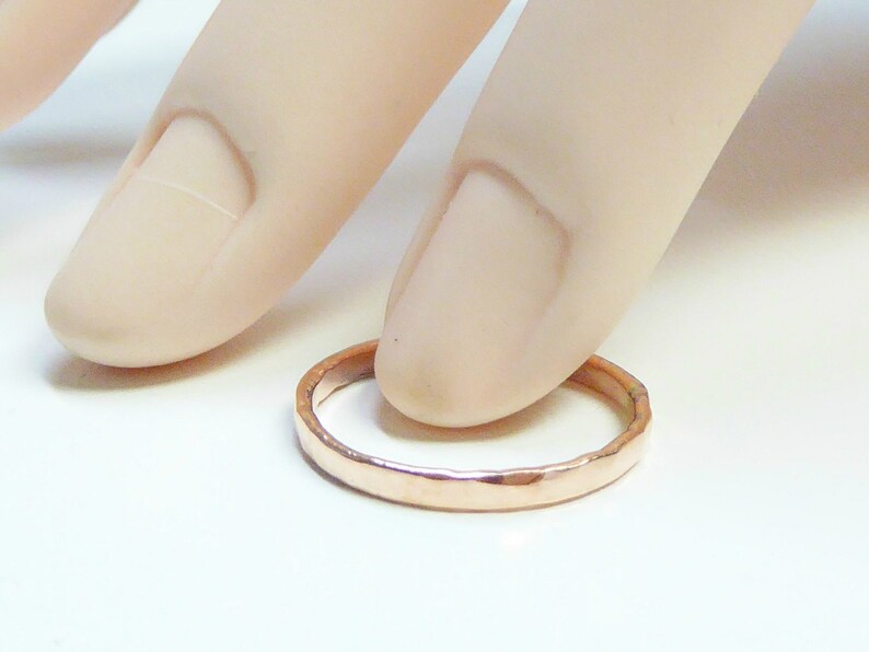 copper thumb ring