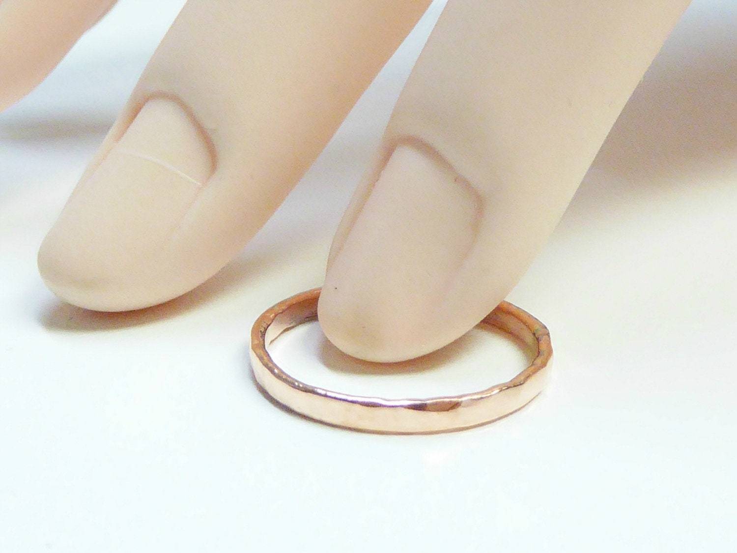 Solid copper ring - 2mm copper ring - copper thumb ring