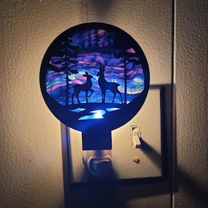 Handcrafted Deer Nightlight for a Woodland Nursery