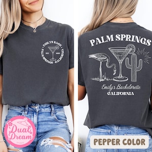 Palm Springs Girls Club Comfort Colors Shirt, Palm Springs Bachelorette Shirt, Custom Girls Club Palm Springs Shirt, California Bachelorette