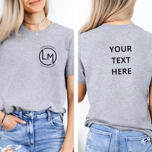 Custom Logo Shirt, Personalized Company Logo Shirt, Business Logo Shirt, Custom School Logo, Team Logo Shirt, Custom company Shirt