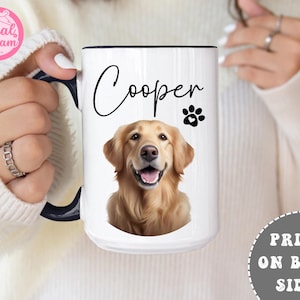 Personalisierte Haustier Fototasse: Personalisiertes Geschenk für Hundeliebhaber