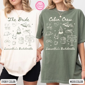 Vintage Camp Bachelorette Shirt, Custom Camping Bachelorette Shirts, Camp Bachelorette, Bridesmaid Party Shirt, Hiking Bach, Girls trip.