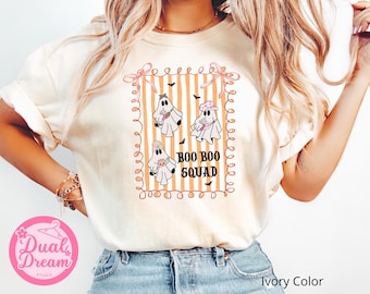 Boo Jee Shirts, Halloween Boo jee Ghost Tshirt, Cute Spooky Ghost Tee,Boo Jee Ghosts, Fall Spooky Vibes, Halloween Women tee, Boo-Jee Ghost,