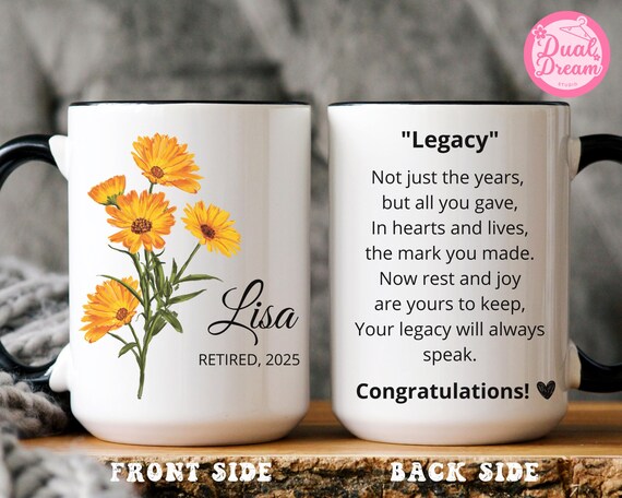 Funny Retirement Coffee Mug - 11 Oz Ceramic Farewell Gift For Coworkers & Friends