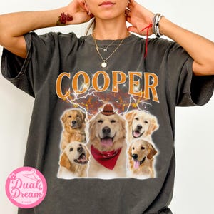 Comfort Colors® Custom Bootleg PET Shirt Retro Graphic 90s Tshirt Dog Bootleg Shirt Your Own Bootleg Personalize Bootleg Tee Pet Lover Gift