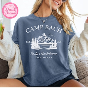 Vintage Camp Bachelorette Shirt, Custom Camping Bachelorette Shirts, Camp Bachelorette, Bridesmaid Party Shirt, Hiking Bach, Girls trip.