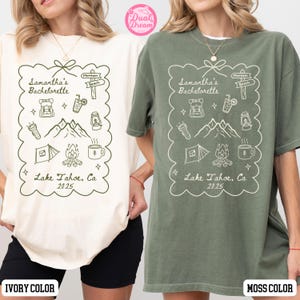 Vintage Camp Bachelorette Shirt, Custom Camping Bachelorette Shirts, Camp Bachelorette, Bridesmaid Party Shirt, Hiking Bach, Girls trip.