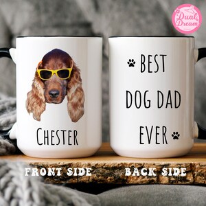 Custom Pet Mug Using Pet Photo with Name Custom Dog Mug Dog Coffee Cup Personalized Pet Mugs Dog Mom Mug Cat Dad Mug Memorial Photo Face Mug