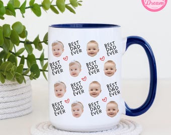 Personalized Baby Face Mug, Custom Photo Mug, Your baby Face Mug Mug For Mom Dad Grandma Birthday Gift Fathers Mothers Day Gift Pet Face Mug