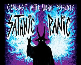Coolidge After Midnite SATANIC PANIC Film Series Signed Poster by Mister Reusch