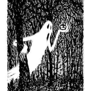 Stingy Jack and His Turnip The Original Jack o&#39; Lantern Signed Inktober Halloween Print by Mister Reusch