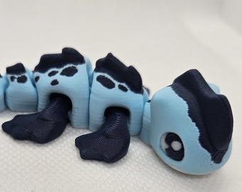 Loch Ness Monster Fidget Toy – Articulated Nessie | Cryptid Desk Buddy
